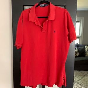 Men’s Polo Polo- XXL Red